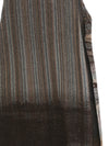 SWAYING 25 Fall/Winter Collection: Woolen A-line Skirt with Tie-Up Detail and Gradient Design SW-SW25AW3B08C2S2-HUIZONG (Gray-Brown)